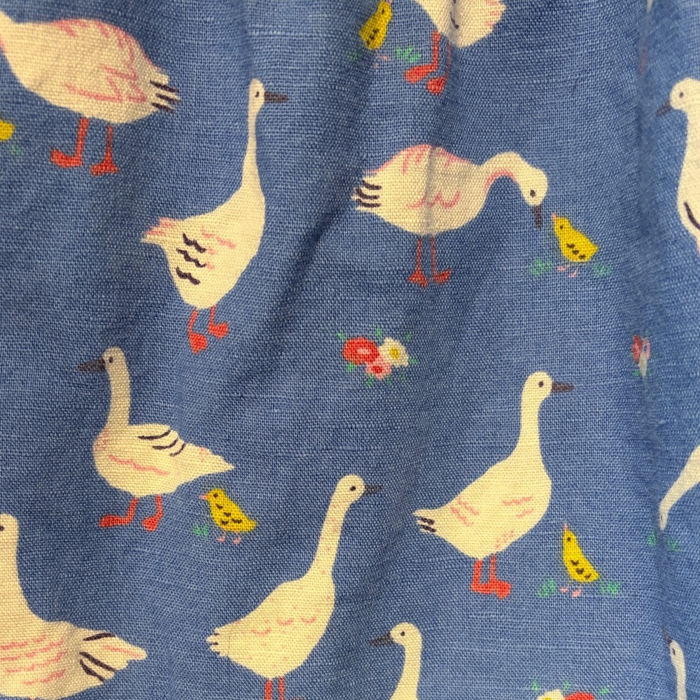 Baby Boden Blue Dress with Goose Pattern Size 6-12 months - Picture 6 of 6